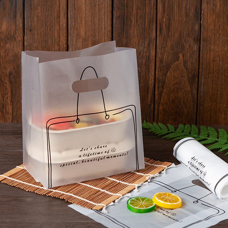 plastic dessert bags