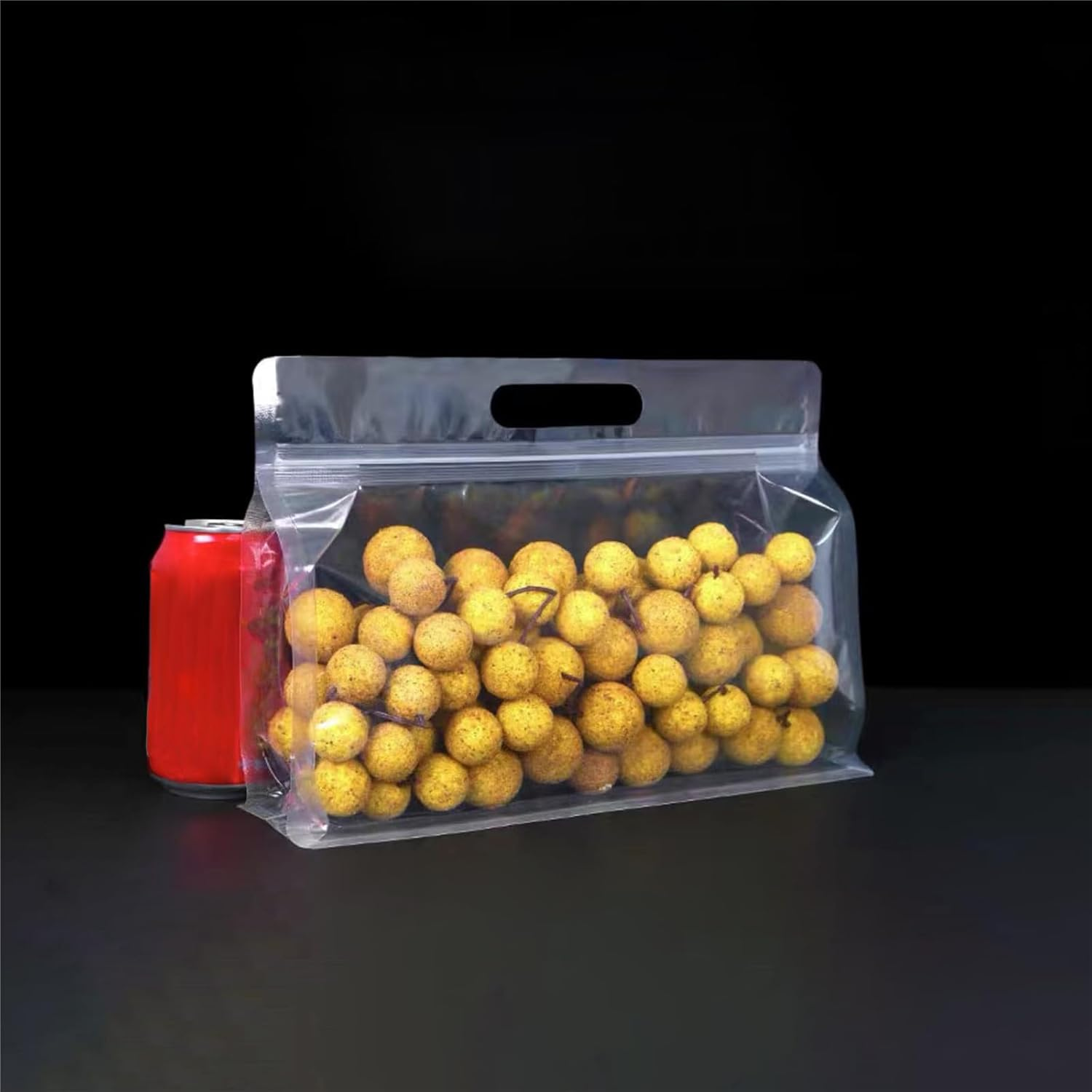 Reusable zip bags for nuts