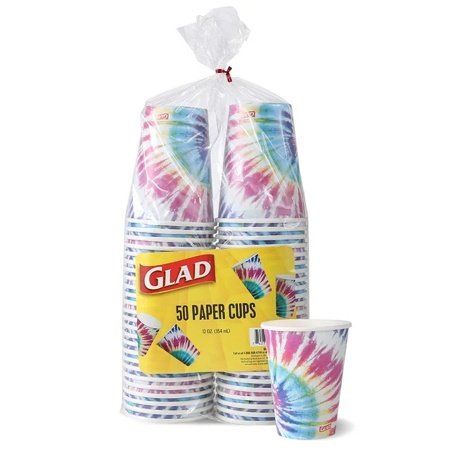 Disposable plastic bags for cups