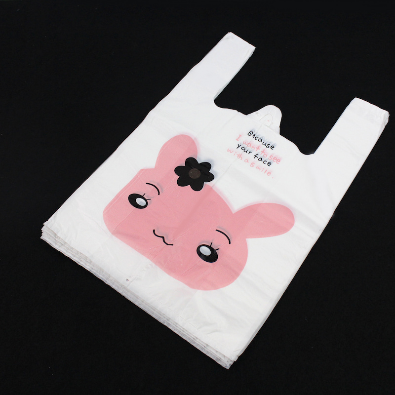 Colorful T-shirt Plastic bags