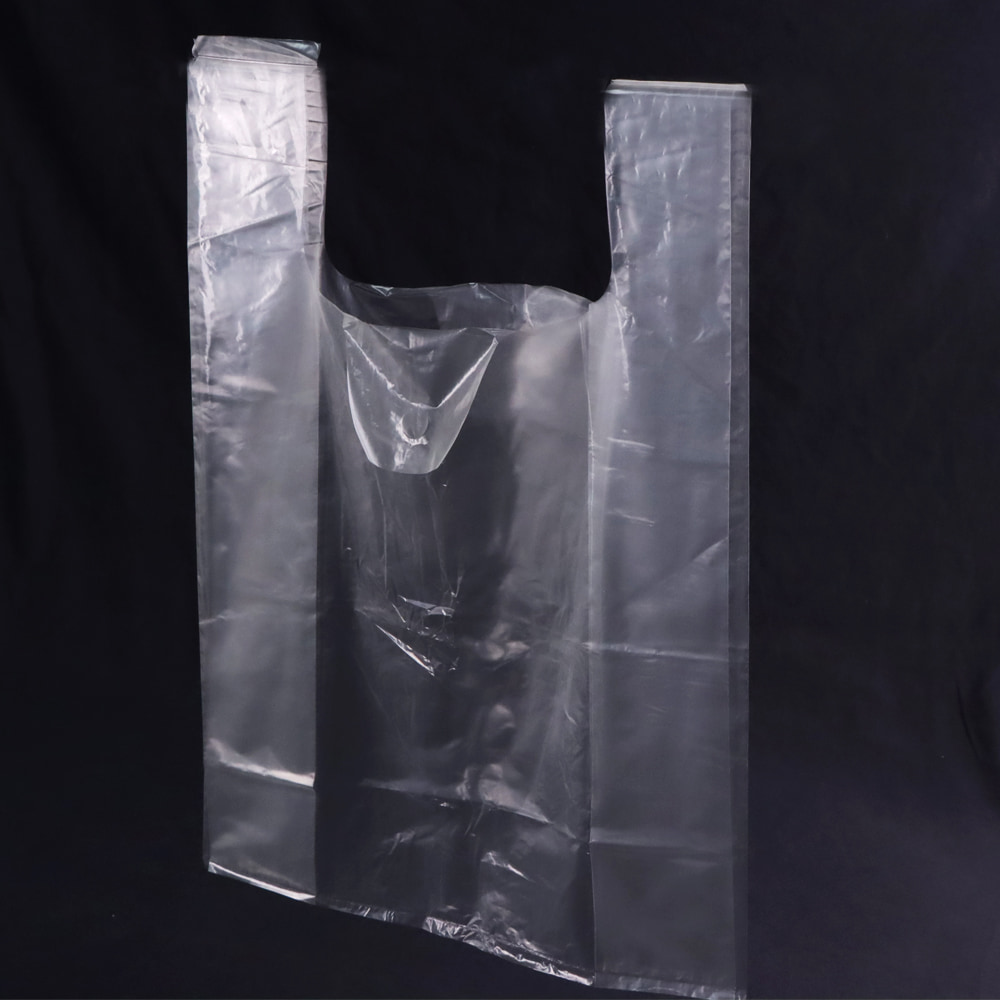 Clear t shirt plastic bags