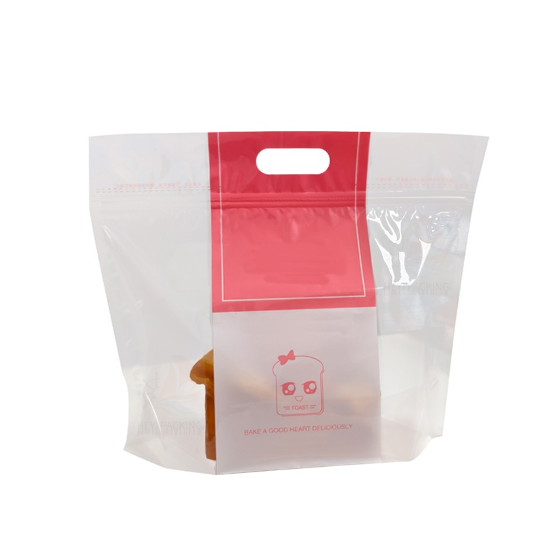 Printed handle bags for bread