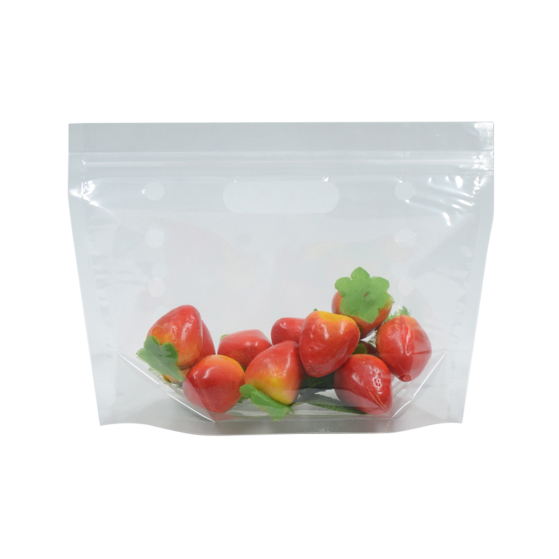 clear zipper bags
