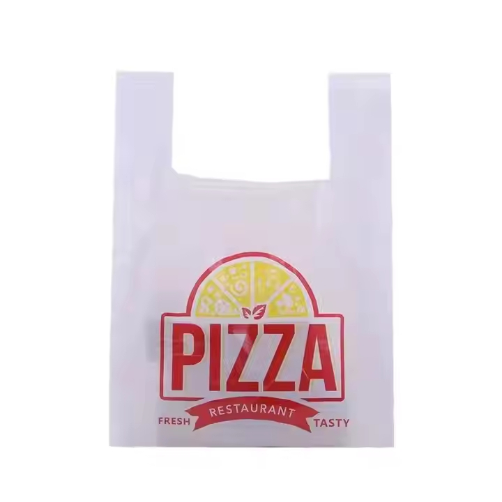 Takeaway Wssential T-shirt Plastic Pizza Bags